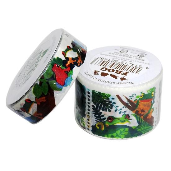 カエル 雑貨 マスキングテープ 蛙 グッズ かなる アニマルフレンズ