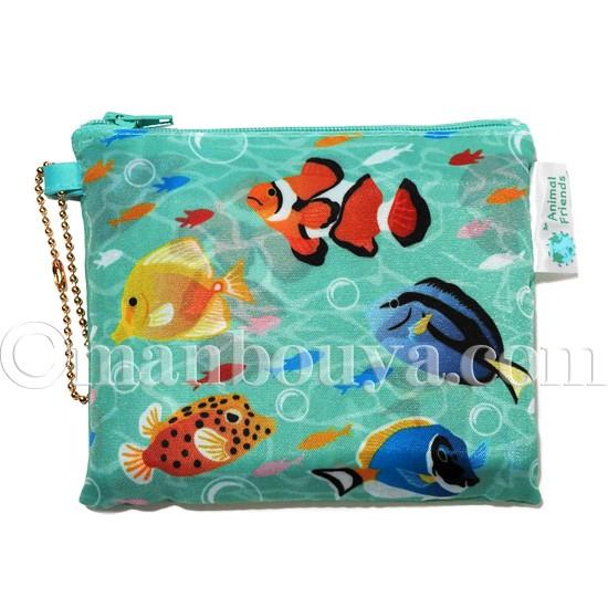 お魚 グッズ 雑貨 エコバッグ おしゃれ 折りたたみ ショッピングバッグ 