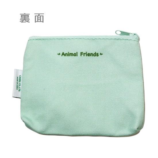 パンダ グッズ 雑貨 布製ポーチ かなる アニマルフレンズ カラー