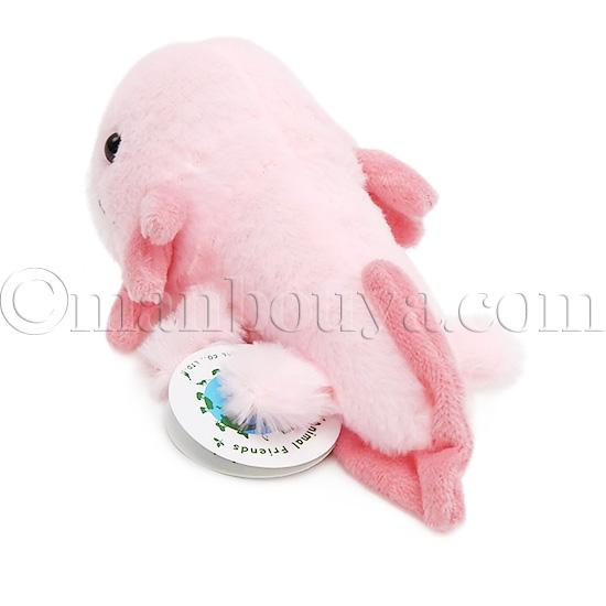 ウーパールーパーぬいぐるみ もちうぱ ホワイト Lサイズ ウーパールーパー ぬいぐるみ シナダ