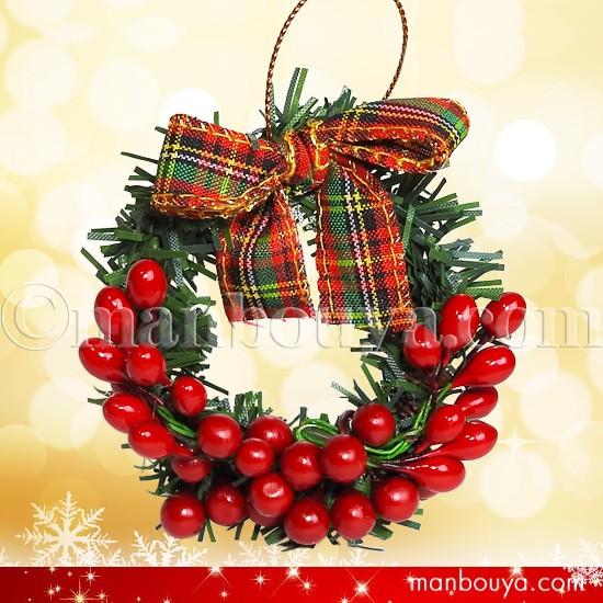 クリスマスリース ミニサイズ クリスマスツリー 飾り