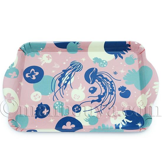 クラゲ グッズ 雑貨 メラミントレー 水族館お土産 シーオブワンダー 角