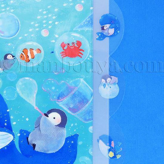 水族館 グッズ クリアファイル A4 文房具 クローズピン 吉田麻乃 5