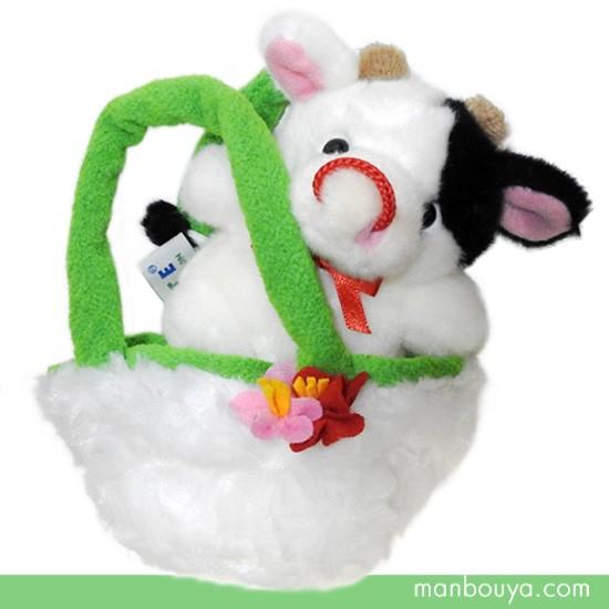 ぬいぐるみ ウシ キュート販売 CUTE farm collection お出かけシリーズ