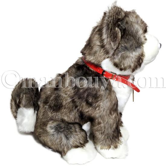 秋田犬 ぬいぐるみ 虎毛 保存会 キュート販売 CUTE 座りポーズ Lサイズ