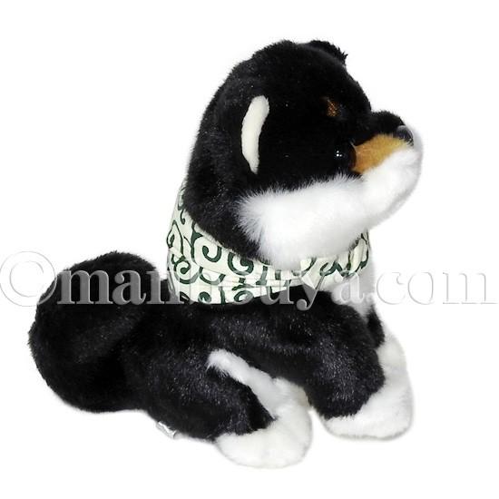 犬のぬいぐるみ 柴犬 キュート販売 CUTE 黒豆柴 座りS 15cm ブラック