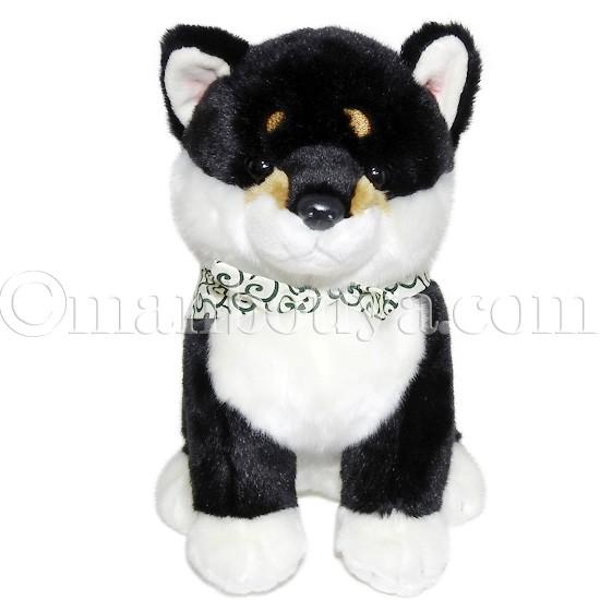 とっても可愛いお顔 美品 四季オリジナル 柴犬 ぬいぐるみ 子犬 犬 いぬ 座り 犬のぬいぐるみ 柴犬 キュート販売 CUTE 黒豆柴 座りL 30cm