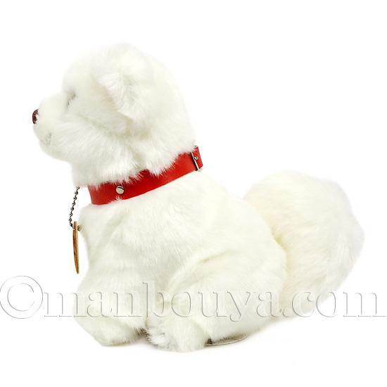 ぬいぐるみ 秋田犬 子犬 白毛 保存会 キュート販売 CUTE よちよち秋田