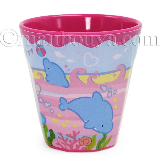 メラミンカップ かわいい イルカ グッズ 食器 推しいろ水族館 メラミン 