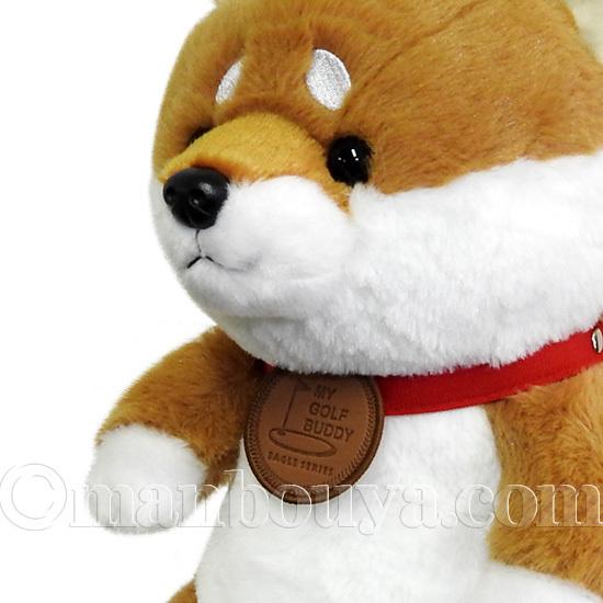 ゴルフ ヘッドカバー ぬいぐるみ 犬 豆柴 茶 かわいい ゴルフ ゴルフ ヘッドカバー ぬいぐるみ 犬 豆柴 茶 かわいい ゴルフ