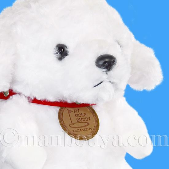 ゴルフ ヘッドカバー ぬいぐるみ 犬 トイプードル 白 かわいい ゴルフ ヘッドカバー ぬいぐるみ 犬 トイプードル 白 かわいい