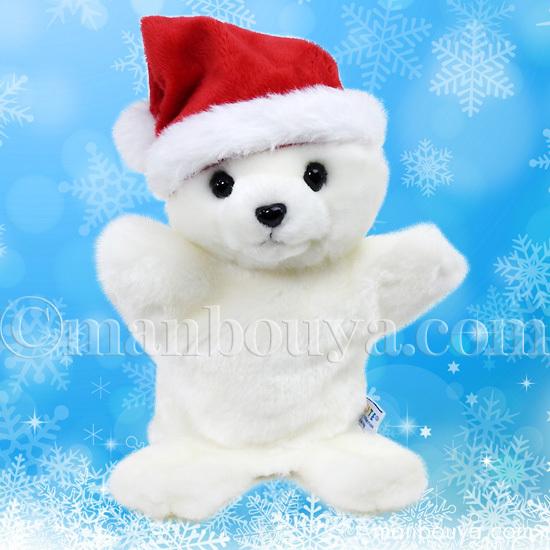 クリスマス ぬいぐるみ アザラシ ハンドパペット キュート販売 ベビー
