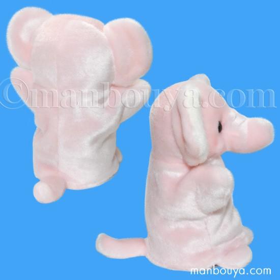 ゾウ ぬいぐるみ ハンドパペット 動物 キュート販売 CUTE パペット