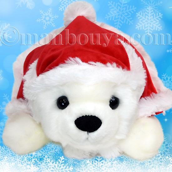 クリスマス アザラシのぬいぐるみ 水族館グッズ キュート販売 CUTE