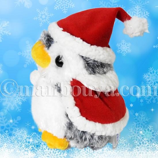 クリスマス ぬいぐるみ ペンギン キュート販売 CUTE アストラペンギン グレー SS サンタ衣装  まんぼう屋ドットコム｜manbouya｜02