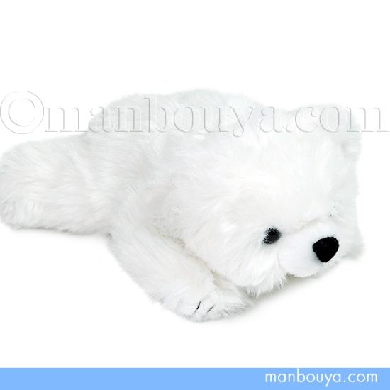 シロクマ ぬいぐるみ くま 寝そべりタイプ キュート販売 CUTE