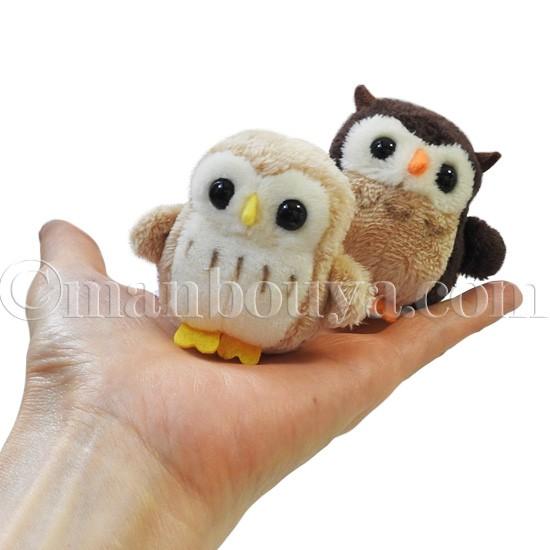 やちゅやちゅ フクロウセット マスコット ntc.Puff フクロウマスコット