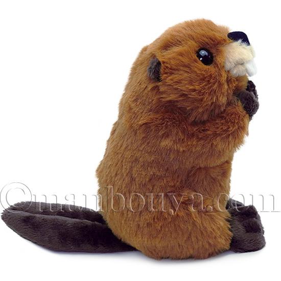 動物 ビーバー ぬいぐるみ 海狸 キュート販売 CUTE ふわふわビーバー