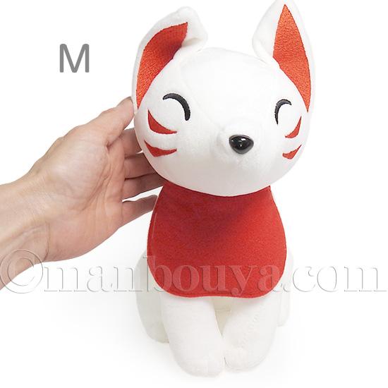 白狐のぬいぐるみ 5％OFF 白狐 ぬいぐるみ キツネ かわいい キュート販売 CUTE しろ