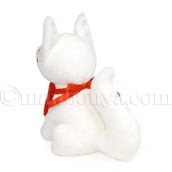 白狐 ぬいぐるみ キツネ かわいい キュート販売 CUTE しろきつね S