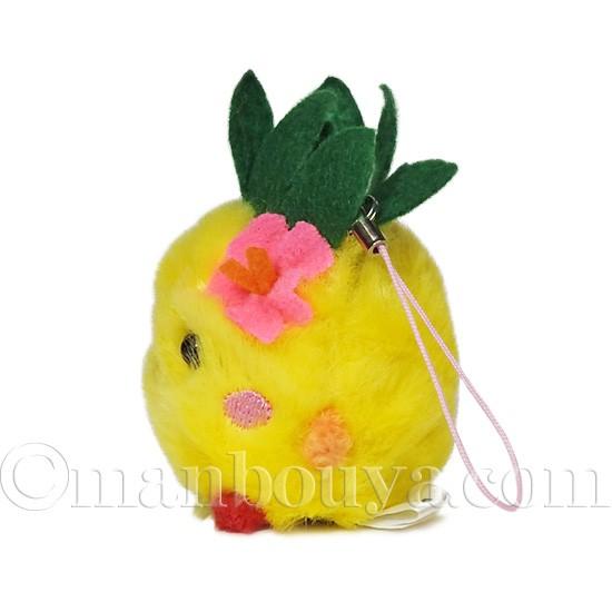 沖縄 お土産 雑貨 ぬいぐるみ パインちゃん ピンク花 携帯クリーナーストラップ キュート販売 Cu O0017 まんぼう屋ドットコム Yahoo 店 通販 Yahoo ショッピング