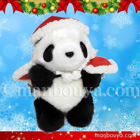 特大　パンダ　ぬいぐるみ 可愛い　サッカーボール　ギフト　ビンテージ　クリスマス 🎄クリスマス限定版 – 大きな頭のパンダのぬいぐるみストッキング