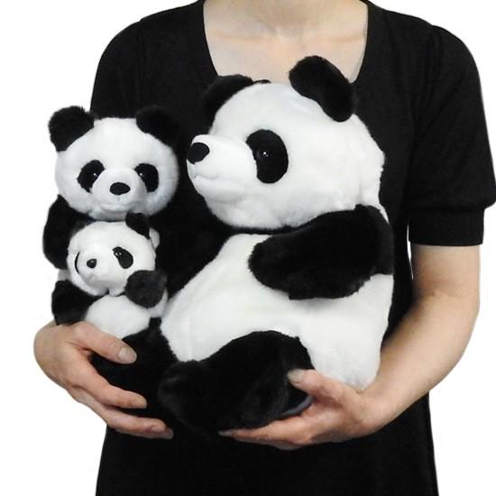 クリスマス パンダ ぬいぐるみ 親子 動物園 CUTE キュート販売 お座り