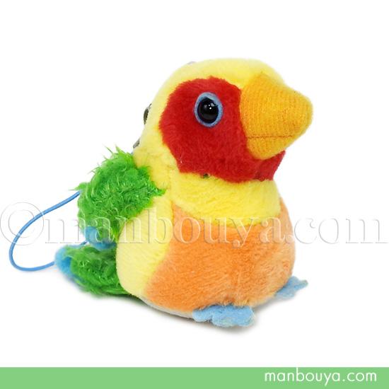 鳥 インコ ぬいぐるみ スマホ 携帯 液晶クリーナー ストラップ