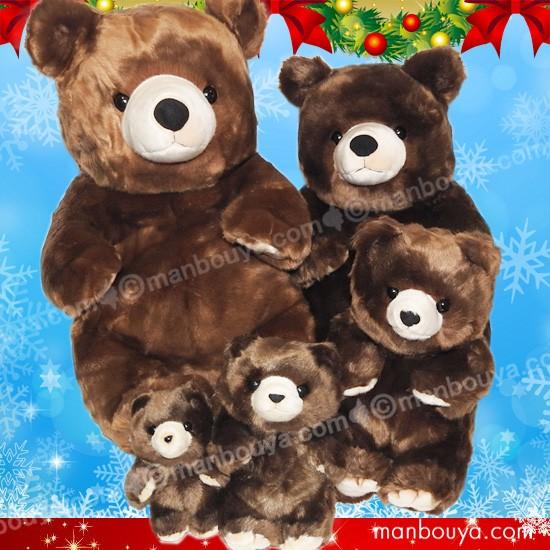 格安人気 ぬいぐるみ くま プレゼントに キュート販売 Cute 森のくまさん 5サイズセット 輝く高品質な Jeannesauve Org