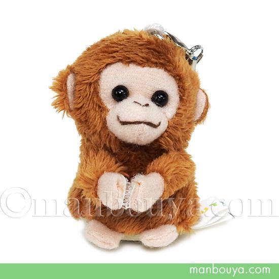 サル ぬいぐるみ 動物 スマホ 携帯 液晶クリーナー ストラップ マスコット キュート販売 Cute さる 5 5cm メール
