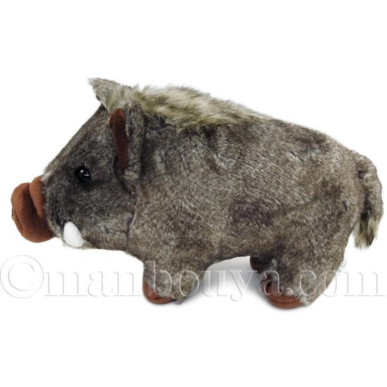 カラカラのイノシシ型ぬいぐるみ イノシシ ぬいぐるみ 親 いのしし グッズ 置物 動物 キュート販売 CUTE