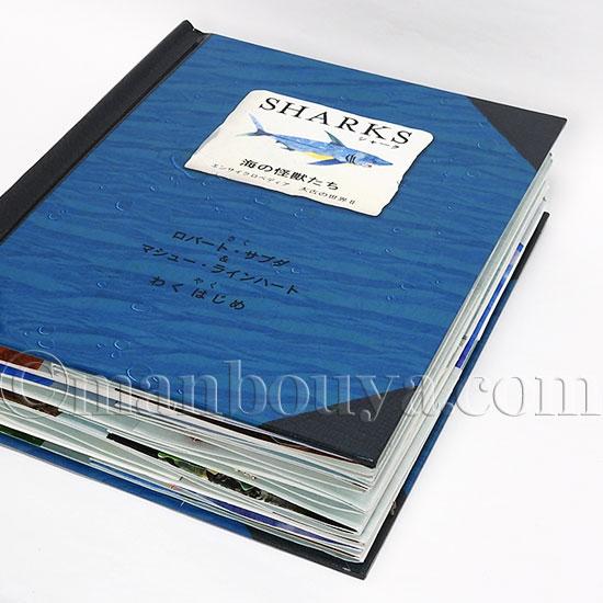 飛び出す絵本 しかけ絵本 海の古代生物 図鑑 立体 大日本絵画 シャーク