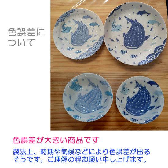 ジンベエザメ グッズ 皿 和食器 ギフトセット おしゃれ 美濃焼 水族館