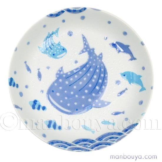 ジンベエザメ グッズ 皿 食器 おしゃれ 美濃焼 水族館お土産