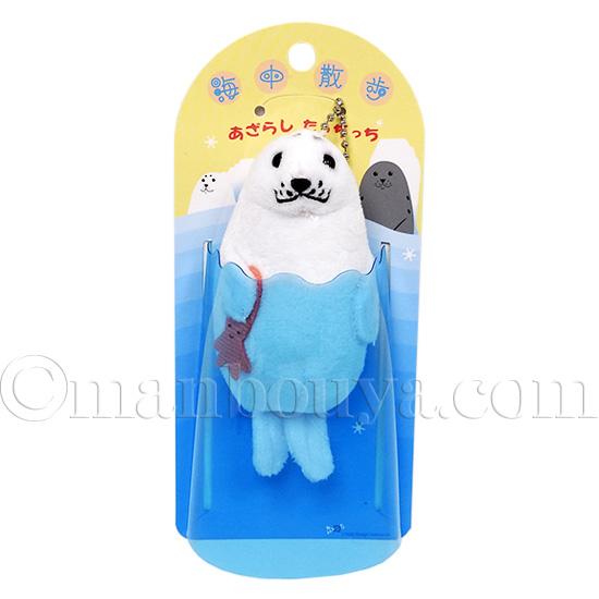 ゴマフアザラシぬいぐるみ デカすぎ】ゴマフアザラシの特大ぬいぐるみに、「Amazing」「I NEED IT