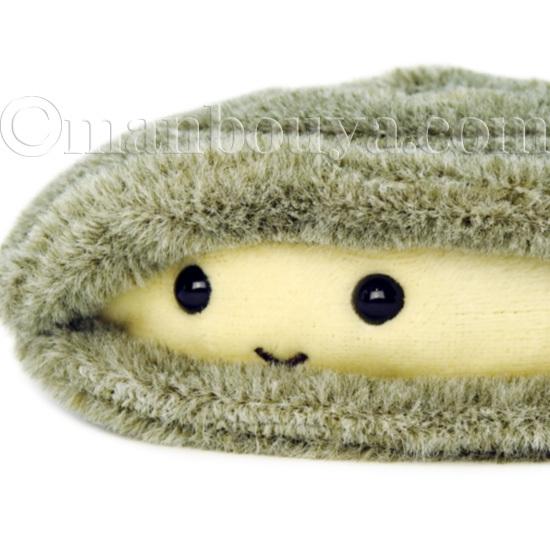 貝 あさり ぬいぐるみ 海中散歩 ぽちゃまるS アサリ 10cm : まんぼう屋