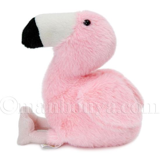 フラミンゴ ぬいぐるみ 鳥 内藤デザイン 大陸散歩 ぽちゃまるS 11cm