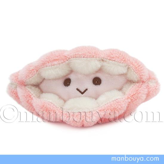 貝 ぬいぐるみ ヒオウギガイ 海中散歩 ぽちゃまるS ピンク 内藤