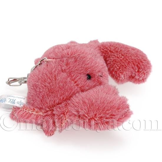 カニ ぬいぐるみ 海中散歩 ぽちゃまる キーチェーン かに 7.5cm