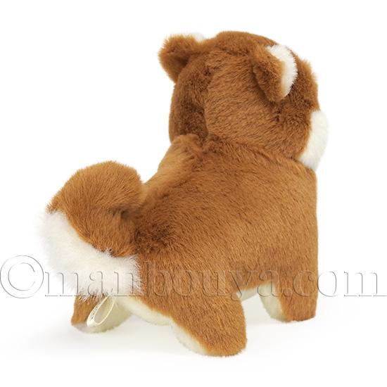 柴犬 グッズ ぬいぐるみ 犬 内藤デザイン研究所 わたぽ ブラウン 10cm