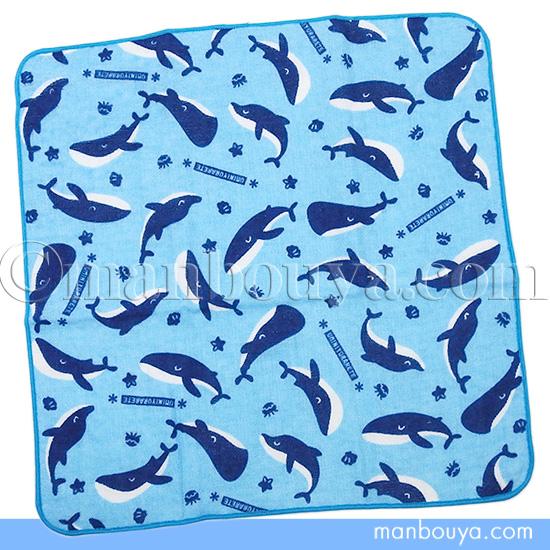 24点 maffon ガーゼハンカチ タオル クジラ 24点maffon ガーゼ