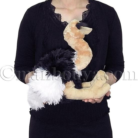 ワイルドリパブリック ぬいぐるみ ダチョウ 鳥 動物園 おもちゃ 26cm