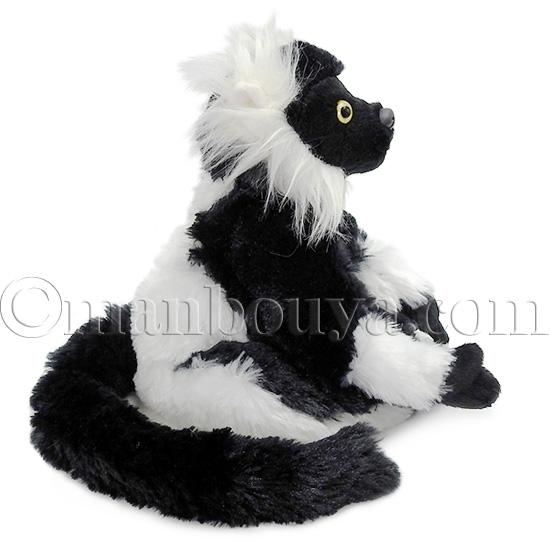 猿 ぬいぐるみ サル 動物園 おもちゃ ワイルドリパブリック クロシロ