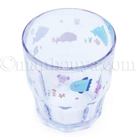 つぶらな瞳の水族館 グッズ コップ プラスチック 透明 食器 クリア
