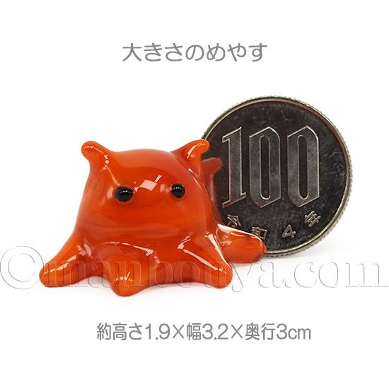 メンダコ グッズ ガラス細工 ミニチュア 深海魚 水族館 お土産 めん