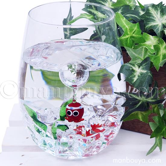 タコ グッズ ガラス細工 浮き玉 水族館 おみやげ インテリア 雑貨