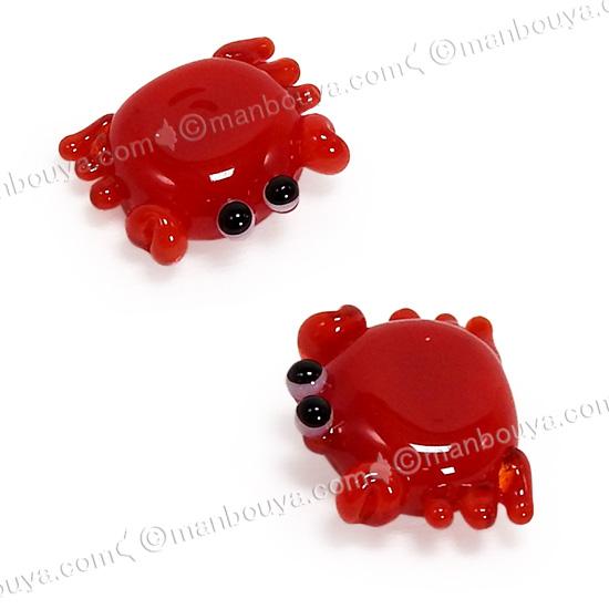 カニ グッズ 海の生き物 ガラス細工 ミニチュア 水族館 お土産 かに