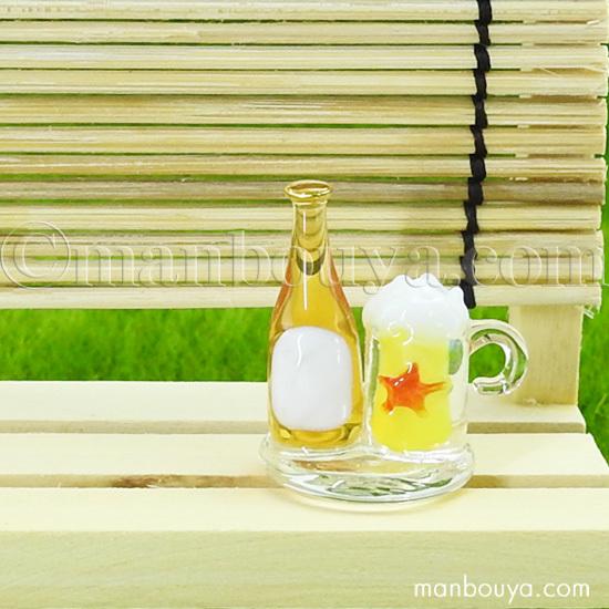 食品 ミニチュア 雑貨 ビール ディスプレイ用品 フォーカート おビール