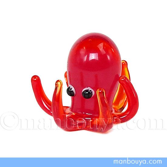 タコ グッズ ミニチュア ガラス細工 インテリア雑貨 水族館 たこ 腕