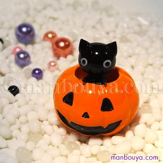 ハロウィン かぼちゃ 置物 ガラス細工 ミニチュア 飾り フォーカート カボチャ入り黒猫 メール便発送可 Pl Fc1351 まんぼう屋ドットコム Yahoo 店 通販 Yahoo ショッピング